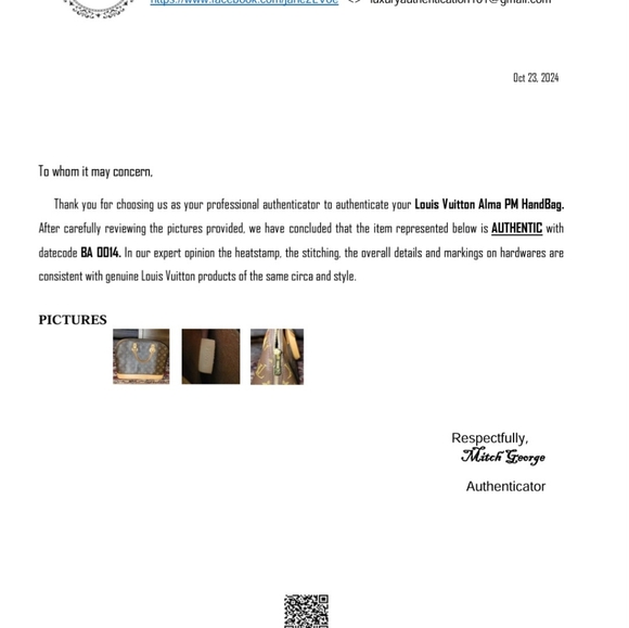 Pre-loved authentic 2004 Louis Vuitton PM Alma - Picture 8 of 8